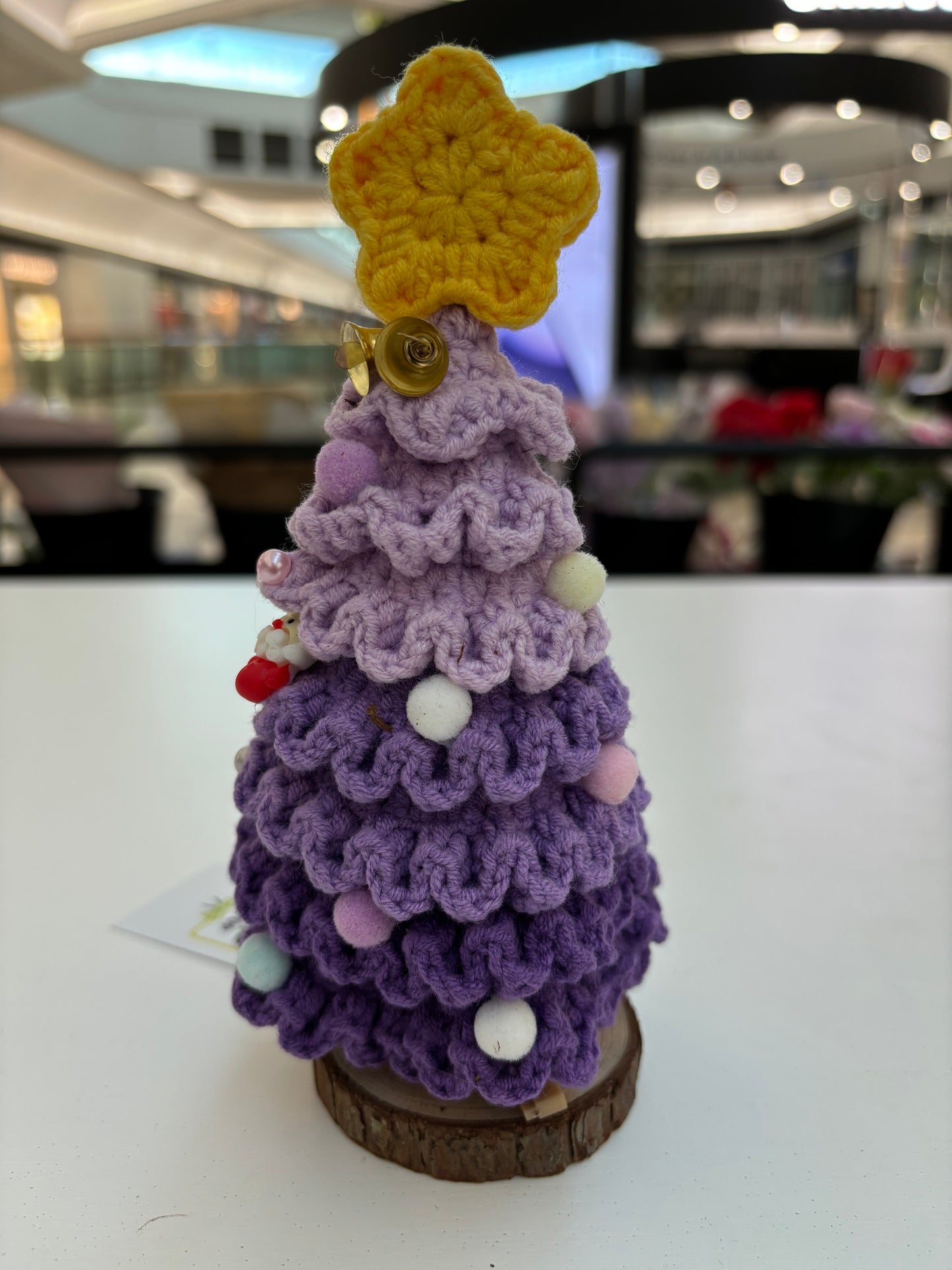 Handmade Crochet Christmas Tree Ornament