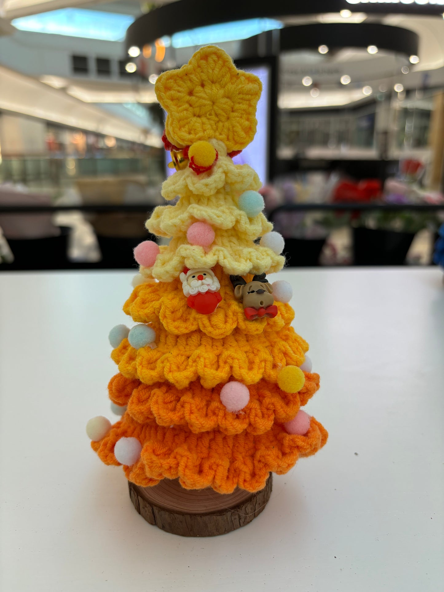 Handmade Crochet Christmas Tree Ornament