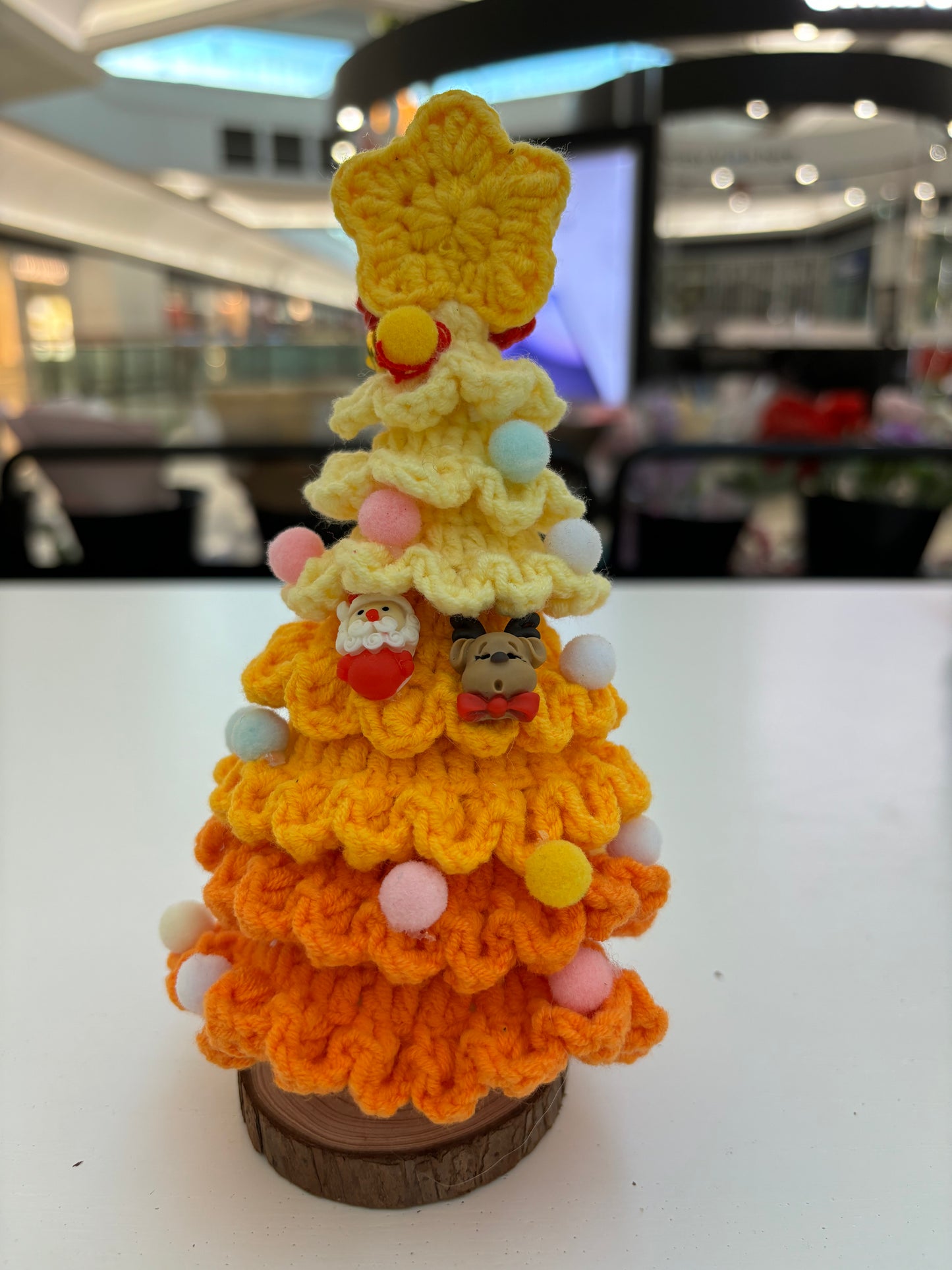 Handmade Crochet Christmas Tree Ornament
