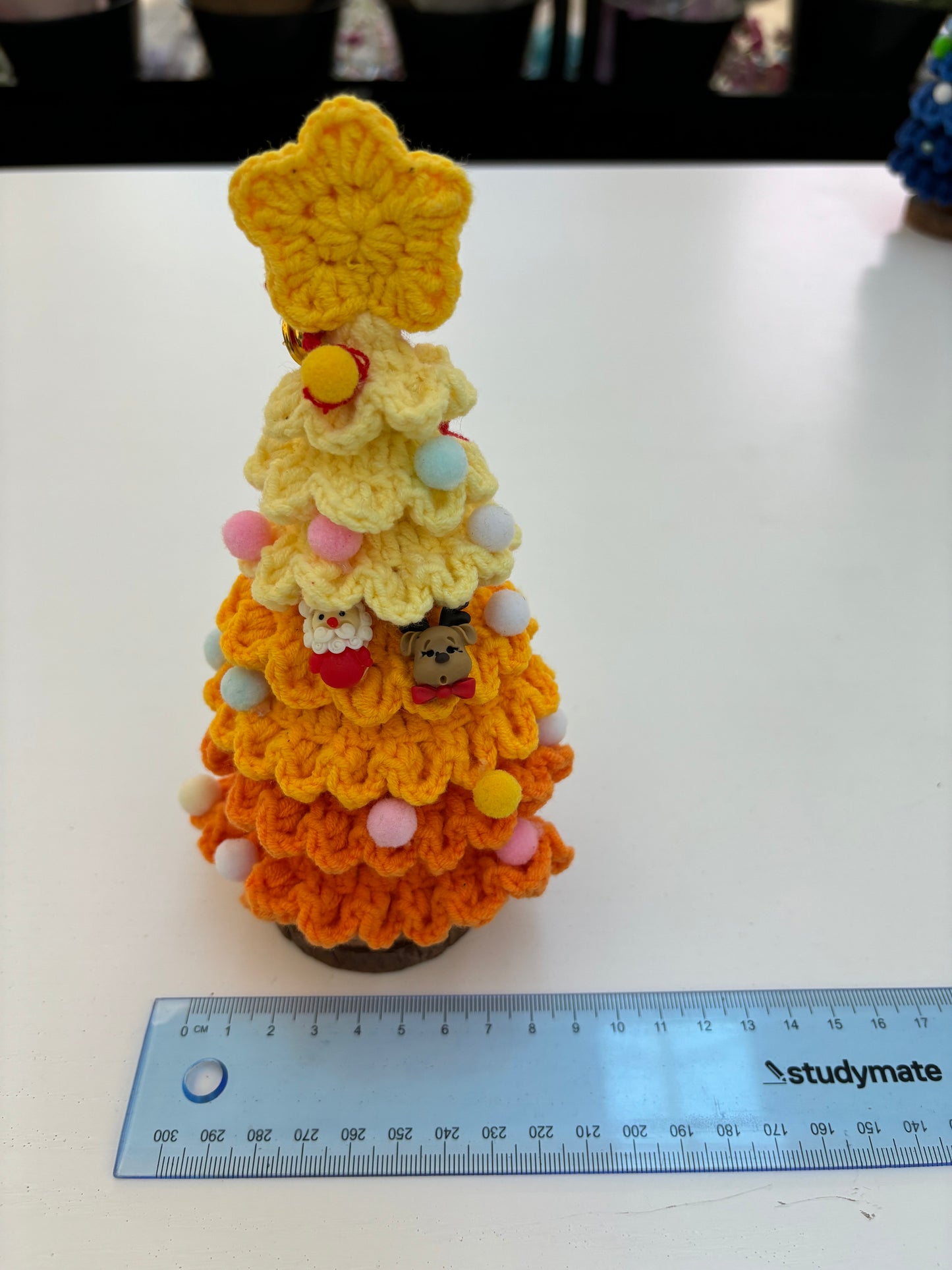 Handmade Crochet Christmas Tree Ornament