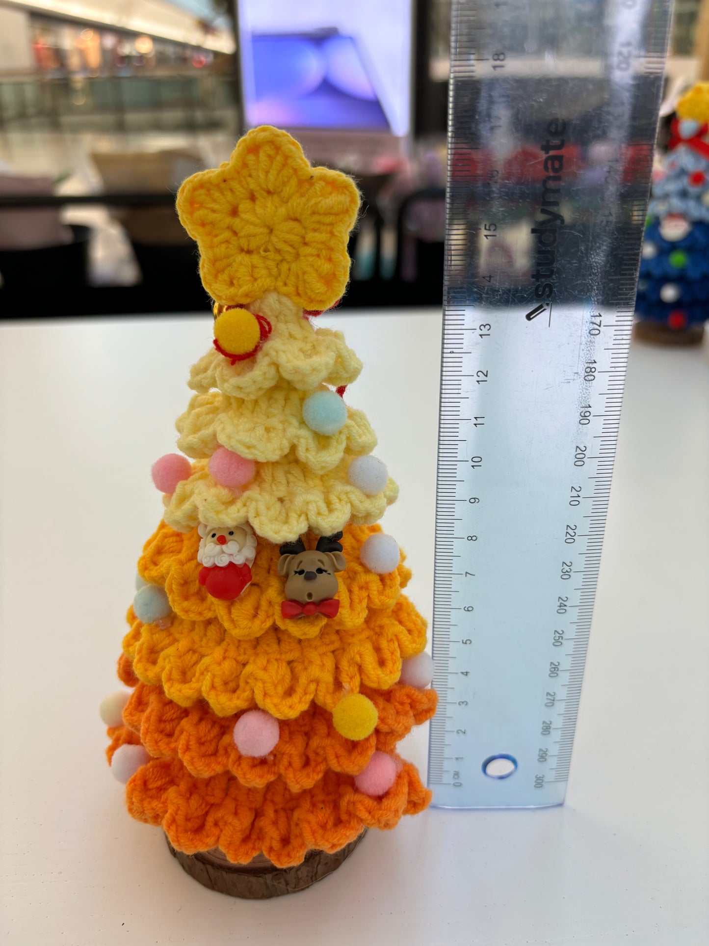 Handmade Crochet Christmas Tree Ornament