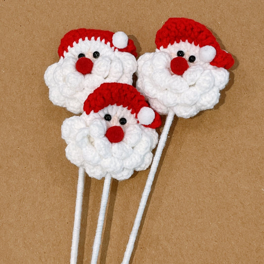 Handmade Crochet Santa