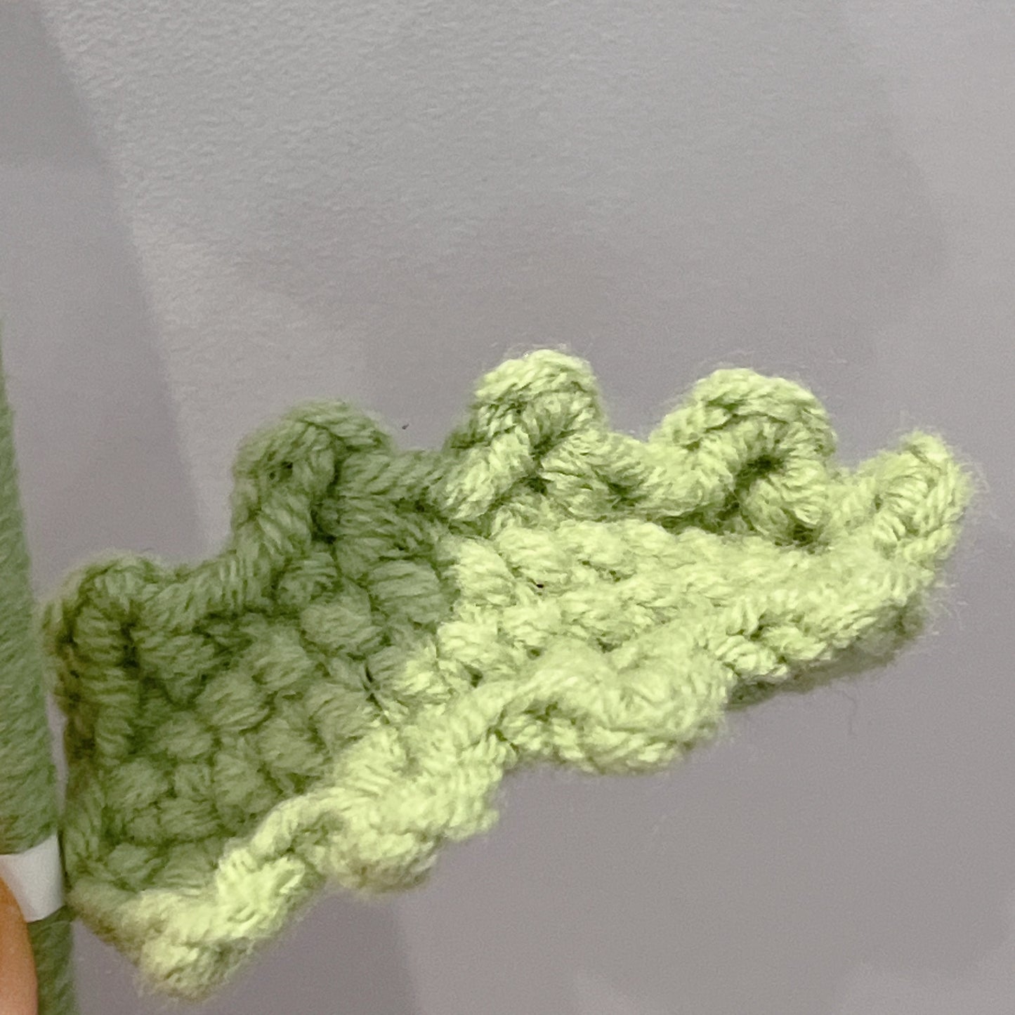 Handmade Crochet White Daisy