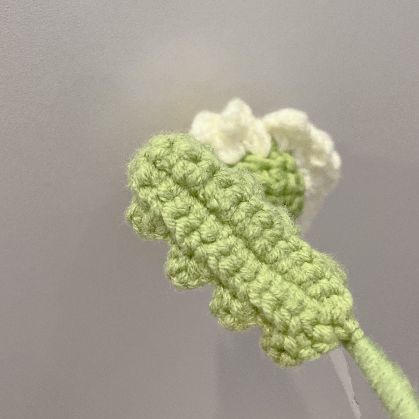 Handmade Crochet White Daisy