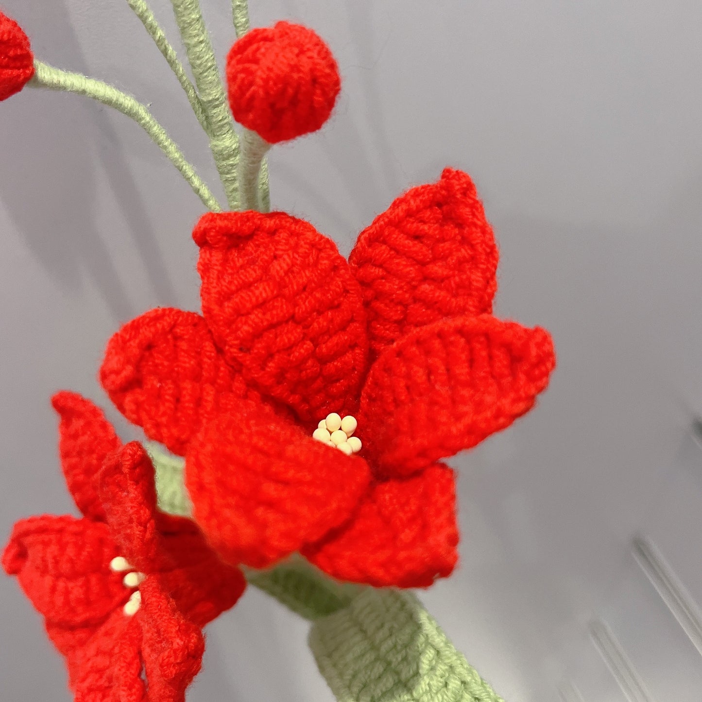 Handmade Crochet Lisianthus