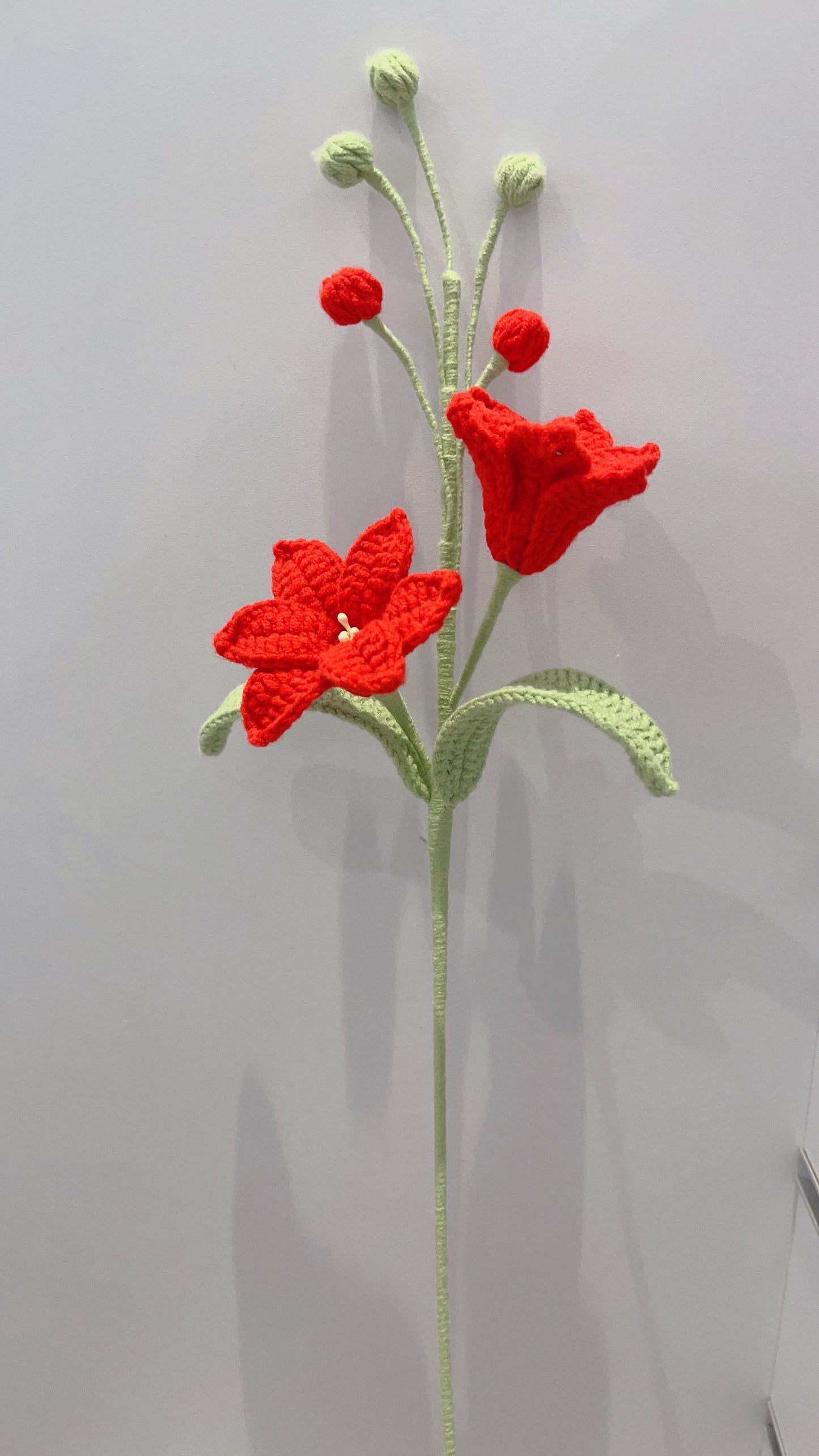 Handmade Crochet Lisianthus