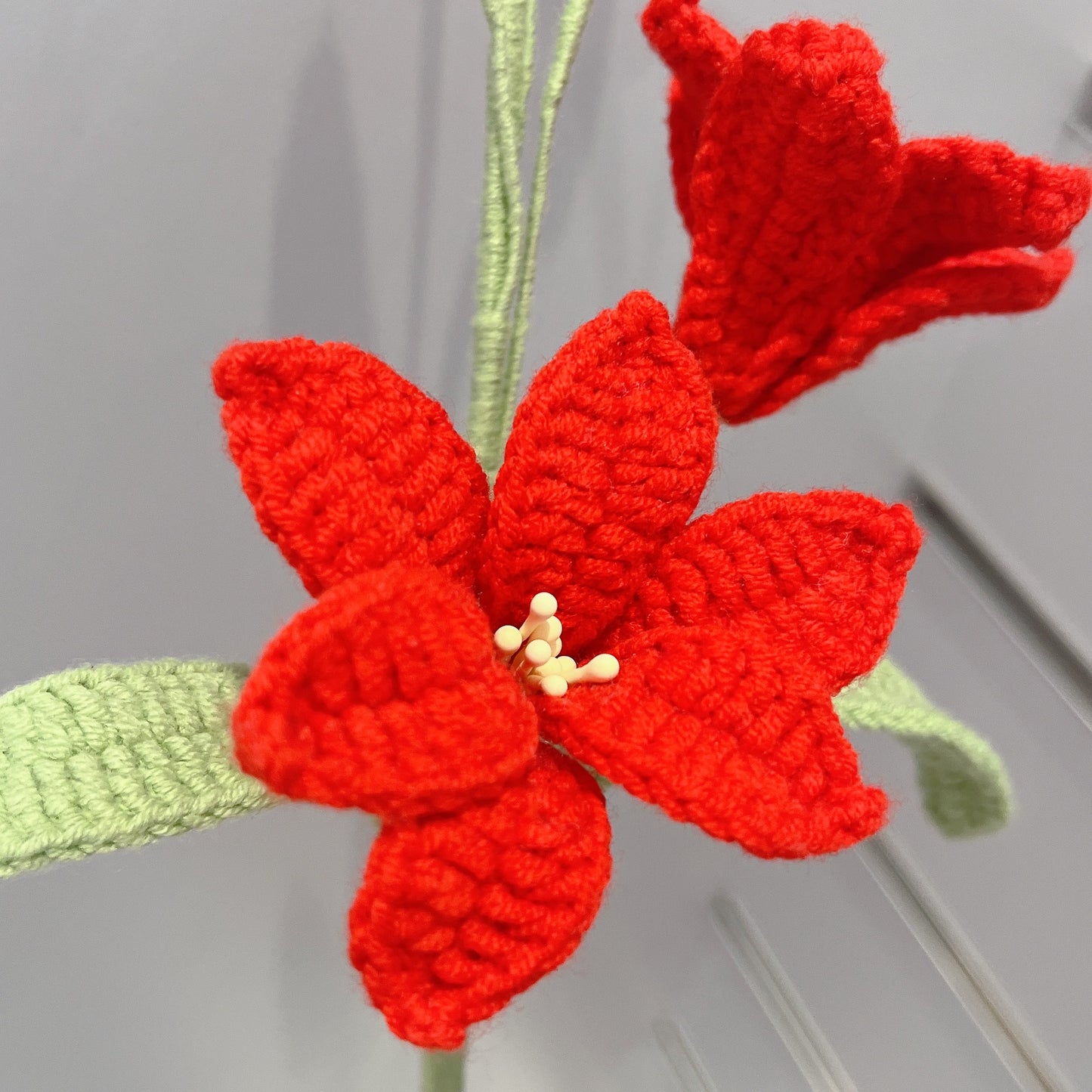 Handmade Crochet Lisianthus