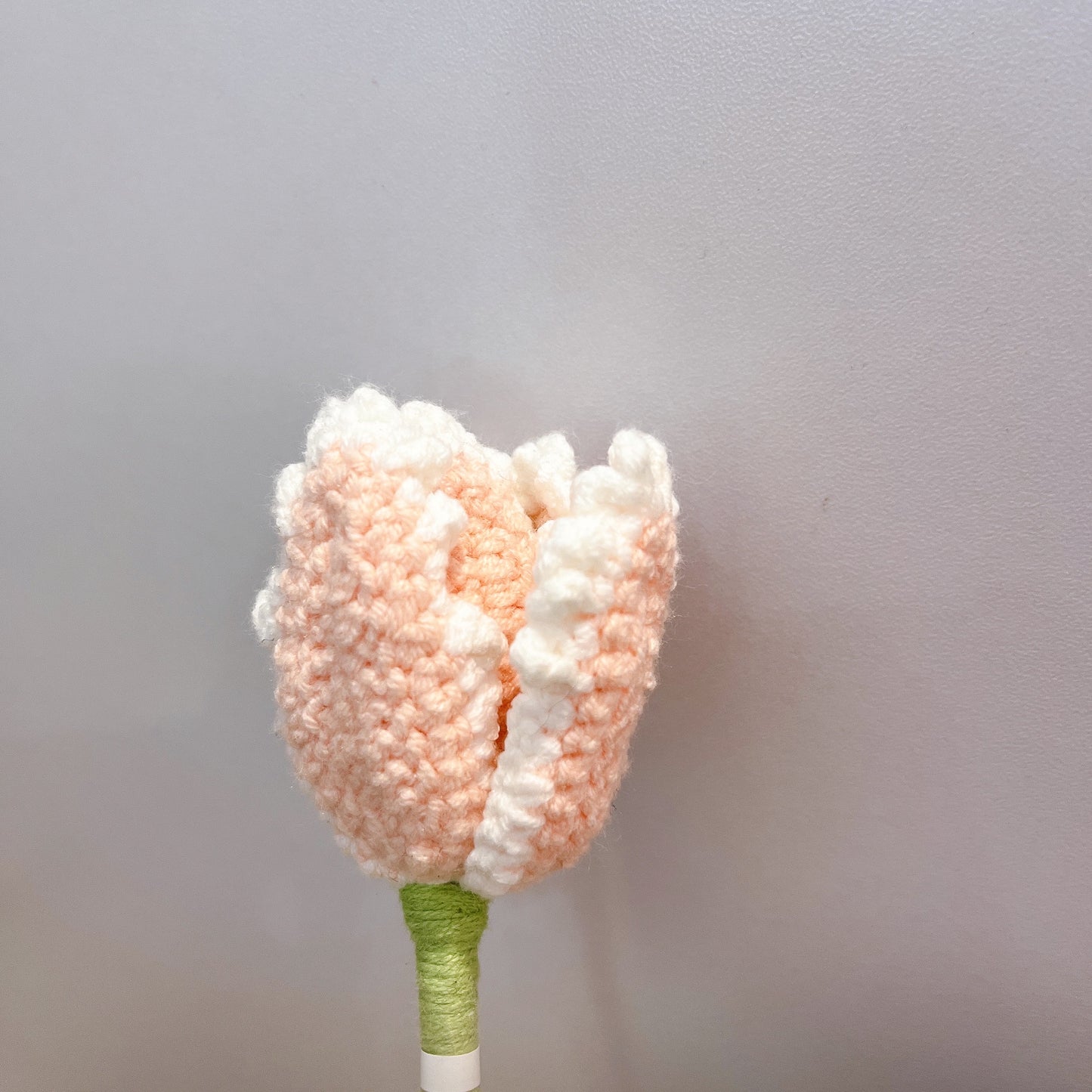 Handmade Crochet Tulip Flower (curly petal)