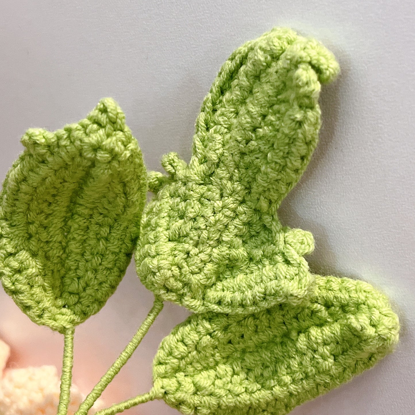 Handmade Crochet Peony Flower