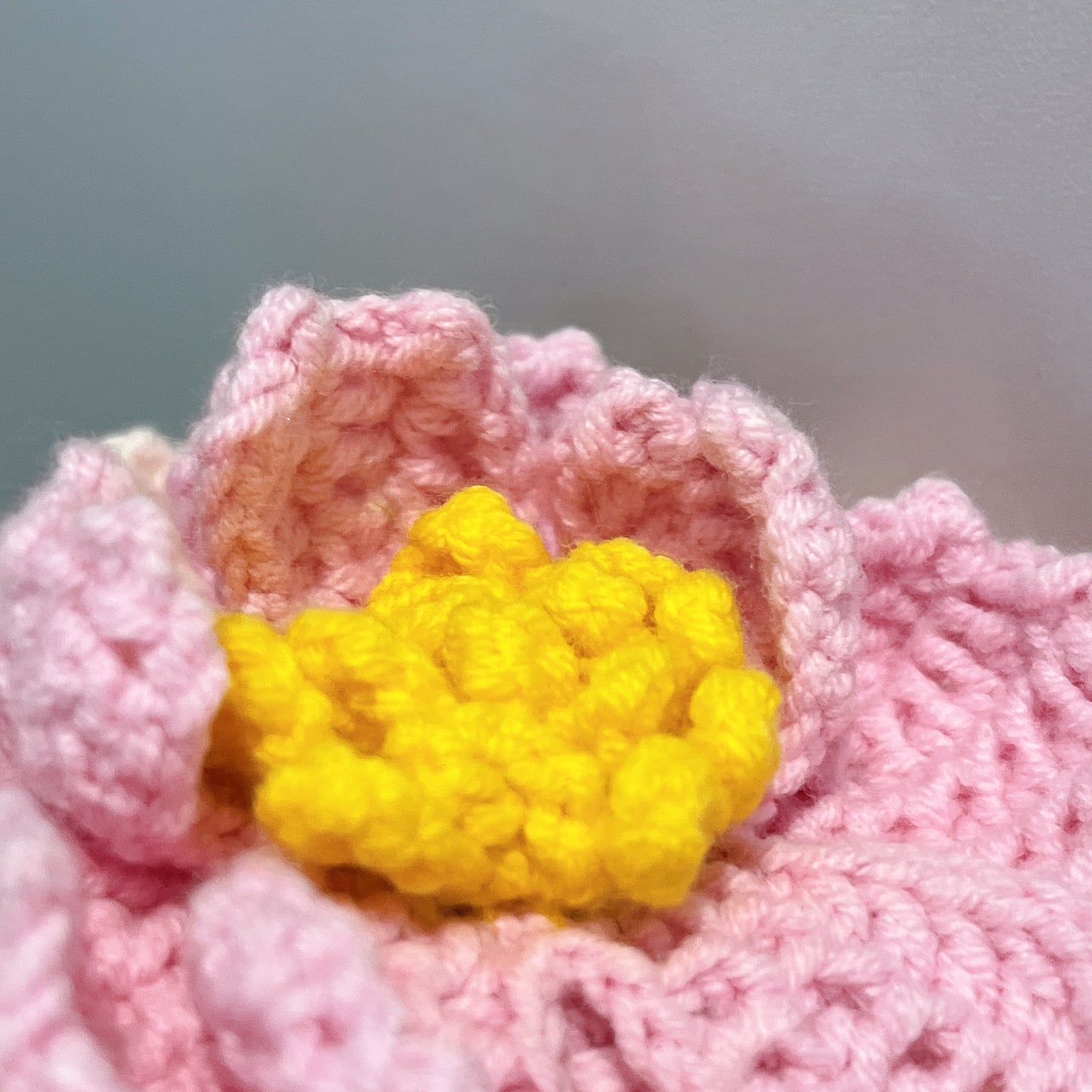 Handmade Crochet Peony Flower