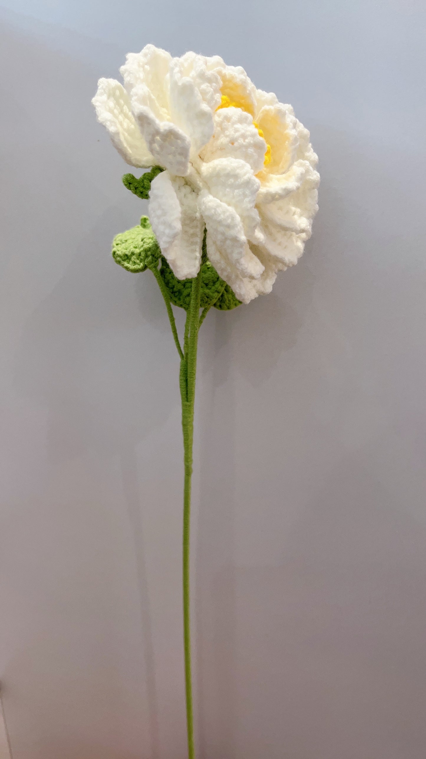 Handmade Crochet Peony Flower