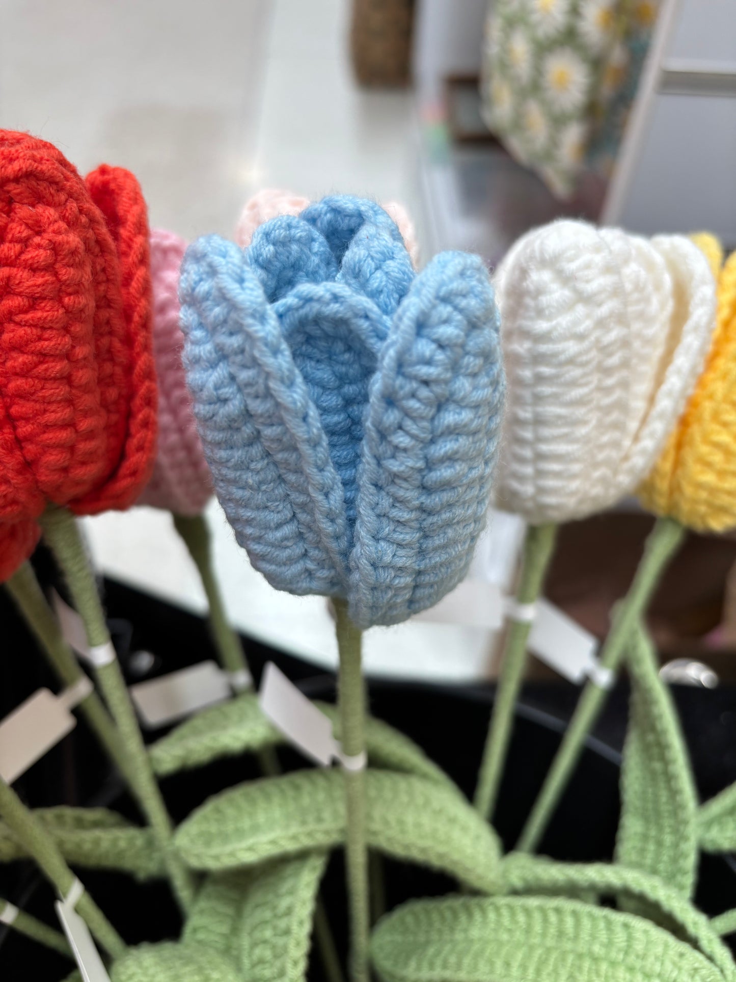 Handmade Crochet Tulip Flower