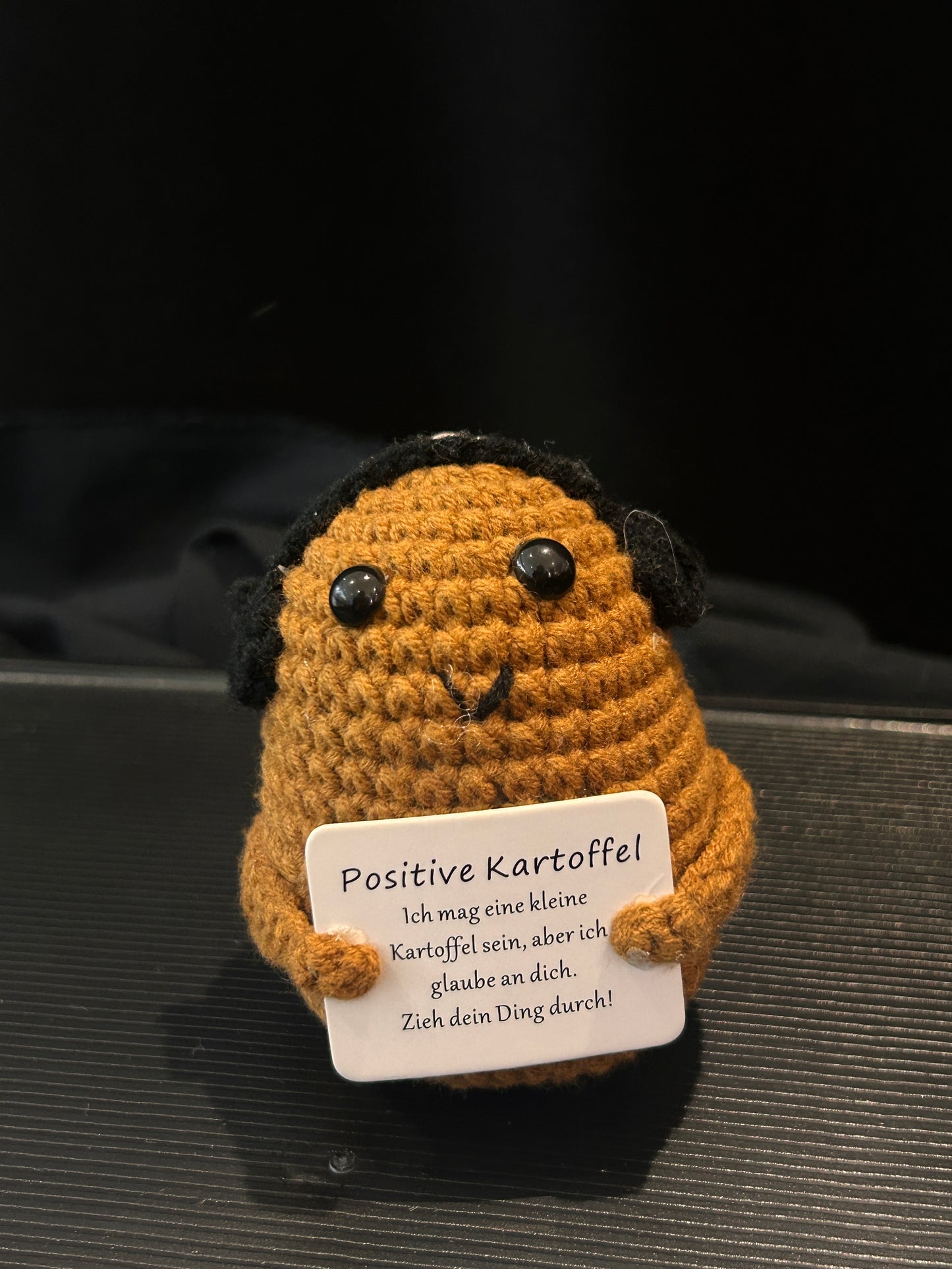 Headphone Potato Keychain