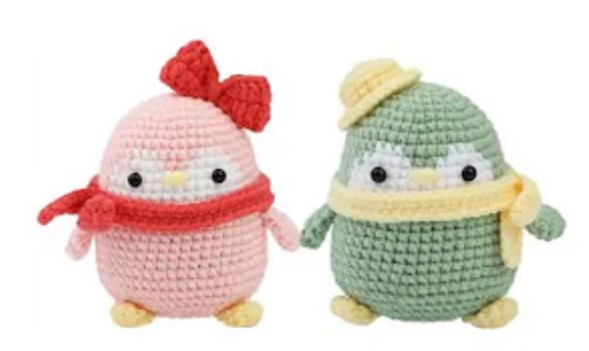 Crochet Penguin DIY Kit 🐧 | Beginner-Friendly Amigurumi Kit